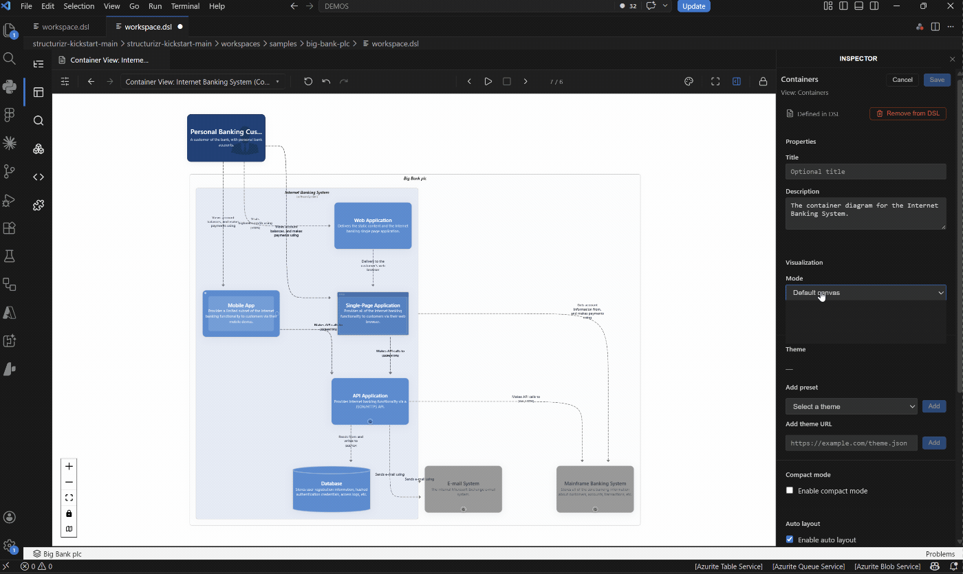 Visualization Modes